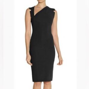 Antonio Berardi Black Midi Pencil Dress IT44 / US8 $1895 Retail